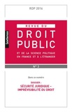  Collectif - Revue du droit public N° 3-2016 : .