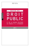  Collectif - Revue du droit public N° 5, septembre-octobre 2016 : .