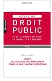  Collectif - Revue du droit public N° 6/2016 : .