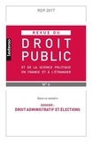  LGDJ - Revue du droit public N° 3, décembre 2017 : .