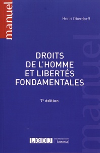 Henri Oberdorff - Droits de l'homme et libertés fondamentales.