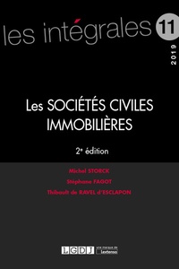 Michel Storck et Stéphane Fagot - Les sociétés civiles immobilières.