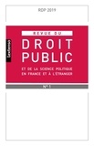  LGDJ - Revue du droit public N° 1, mars 2019 : .