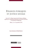 Michel Bouvier - Finances publiques et justice sociale.