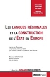 Amane Gogorza et Wanda Mastor - Les langues régionales et la construction de l'Etat en Europe - Actes du colloque organisé les 7 et 8 juin 2018 par l'IRDEIC-Centre d'excellence Jean Monnet.