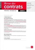  LGDJ - Revue des contrats N° 4/2020 : .