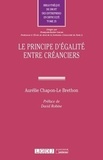 Aurélie Chapon-Le Brethon - Le principe d'égalité entre créanciers.