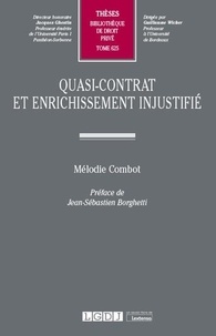 Mélodie Combot - Quasi-contrat et enrichissement injustifié.