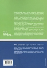 Compétence et exécution des jugements en Europe. Matières civile et commerciale 7e édition