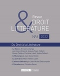 Nicolas Dissaux - Revue Droit & Littérature N° 6/2022 : .