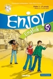 Odile Martin-Cocher et Nadine Alfaïa - English in 5e Enjoy - Palier 1 - 2e année. 1 CD audio