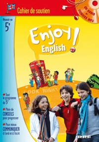 Odile Martin-Cocher et Michèle Meyer - Anglais 5e Enjoy English - Cahier de soutien. 1 CD audio MP3