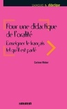 Corinne Weber - Pour une didactique de l'oralité - Ebook.