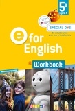 Mélanie Herment et Laura Cursat - Anglais 5e Cycle 4 A2 E for English - Workbook.