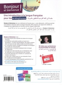 Bonjour et bienvenue !. Méthode de Français A1.1 Arabophones  avec 1 CD audio