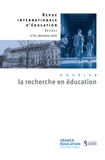  CIEP - La recherche en éducation - Revue internationale d'éducation sèvres 85 - Ebook.