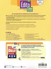 Edito A1 Méthode de français. Cahier d'activités + didierfle.app 2e édition