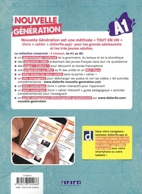 Nouvelle génération A1. Livre + cahier + didierfle.app