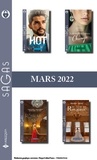  Collectif - Pack mensuel Sagas : 15 romans (Mars 2022).