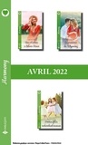  Collectif - Pack mensuel Harmony : 3 romans (avril 2022).