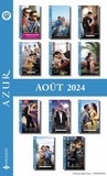  Collectif - Pack mensuel Azur - 11 romans + 1 titre gratuit (Août 2024).