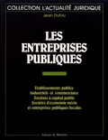 Jean Dufau - Les entreprises publiques.