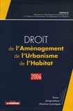  GRIDAUH - Droit de l'Aménagement, de l'Urbanisme et de l'Habitat.