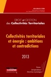  GRALE - Collectivités territoriales et énergie : ambitions et contradictions.