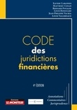 Xavier Cabannes et Matthieu Conan - Code des juridictions financières.