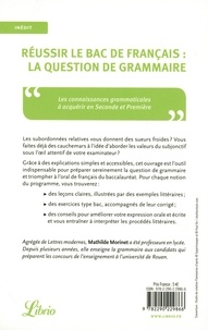 Réussir le bac français : l'épreuve de grammaire