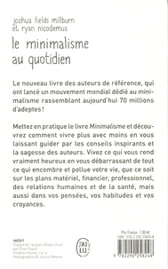 Le minimalisme au quotidien. 12 clés pour vivre vraiment heureux