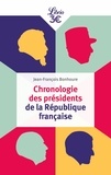 Jean-François Bonhoure - Chronologie des présidents de la République française.