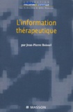 Jean-Pierre Boissel et  Collectif - L'Information Therapeutique.
