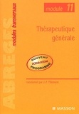 Jean-Paul Tillement - Therapeutique Generale.