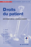 Pascale Abadie et Yann Bubien - Droits du patient - Information et consentement.