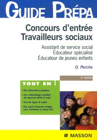 Olivier Perche - Concours d'entrée Travailleurs sociaux - Assistant de service social, Educateur spécialisé, Educateur de jeunes enfants.