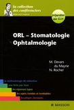 Marie Devars du Mayne et Nicolas Rocher - ORL-Stomatologie-Ophtalmologie.