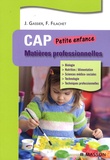 Jacqueline Gassier et Fabrice Filachet - Matières professionnelles - CAP Petite enfance.