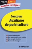 Jacqueline Gassier - Concours Auxiliaire de puériculture - Annales corrigées.