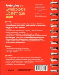 Protocoles en Gynécologie Obstétrique 4e édition