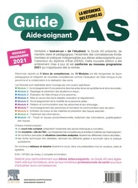 Guide AS Aide-soignant. Modules 1 à 10 + AFGSU  Edition 2021