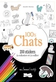 Annabel Benilan - 100 % Chats - 200 stickers à colorier.