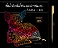 Isabelle Jeuge-Maynart et Ghislaine Stora - Adorables animaux - 6 illustrations toutes douces à gratter et à encradrer. Avec un stylet inclus.