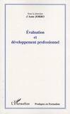 Anne Jorro et Daniel Bart - Evaluation et développement professionnel.