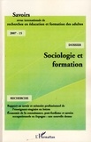 Philippe Carré - Savoirs N° 15, 2007 : Sociologie et formation en France.