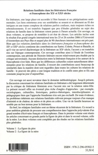 Relations familiales dans les littératures française et francophone des XXe et XXIe siècles. Volume 1, La figure du père