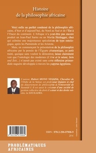 Histoire de la philosophie africaine