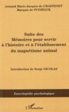 Marie-Jacques Chastenet - Suite des Mémoires pour servir à l'histoire et à l'établissement du magnétisme animal (1785).