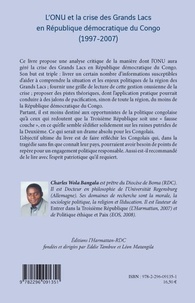 L'ONU et la crise des Grands Lacs en République démocratique du Congo (1997-2007)
