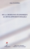 Alain Massiera - De la croissance économique au développement durable.
